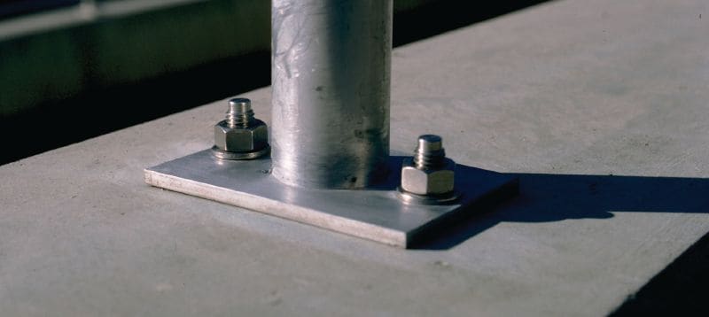Anclaje acuñado Kwik Bolt 3 SS316 Anclaje acuñado para concreto no fisurado, estándar cotidiano (SS316) Aplicaciones 1