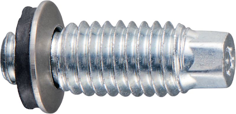 Perno roscado S-BT-GR HL Perno roscado atornillado (acero inoxidable) para fijar rejillas en acero en entornos altamente corrosivos