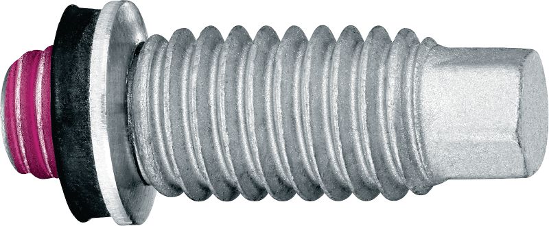 Perno ajustable S-BT GF Perno de tornillo roscado (acero al carbono) para fijación de rejillas y universal en acero