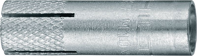 Anclaje insertable de rosca interna HKV (imperial) Anclaje insertable de rosca interna económico de colocación manual en tamaños imperiales estándar (sin labio)