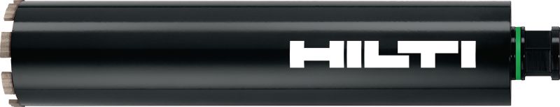 Broca corona abrasiva SP-H (BS-F) Broca corona de alta calidad para extracción de testigos en hormigones muy abrasivos: apta para herramientas de ≥2,5 kW (incluye extremo de inserción fijo BS 1-1/4)