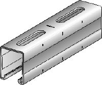 Perfil de canal C MQ-52-R Perfil de Canal C (A4) de acero inoxidable para aplicaciones de carga media