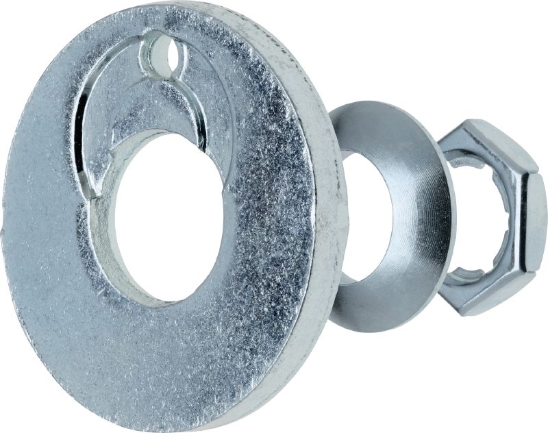Arandela de relleno (acero al carbono) Conjunto para llenar la hendidura anular en anclajes mecánicos y químicos (acero al carbono)