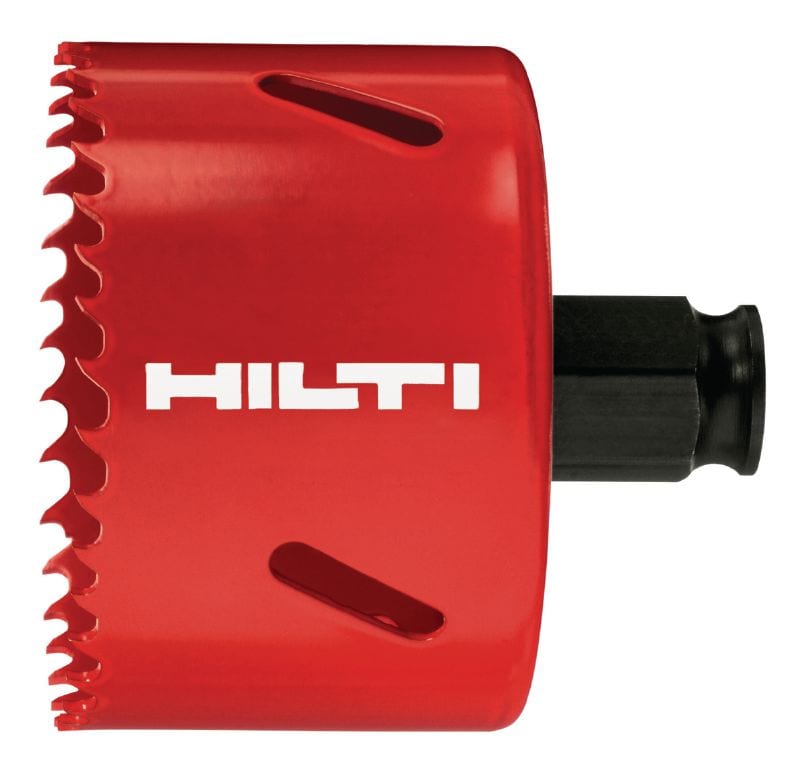 Broca corona universal HS-MU Broca corona bimetálica para cortar orificios de 14-152 mm de diámetro en varios materiales