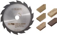 Disco de sierra circular para madera Hoja de sierra circular básica para cortes de materiales de construcción de madera