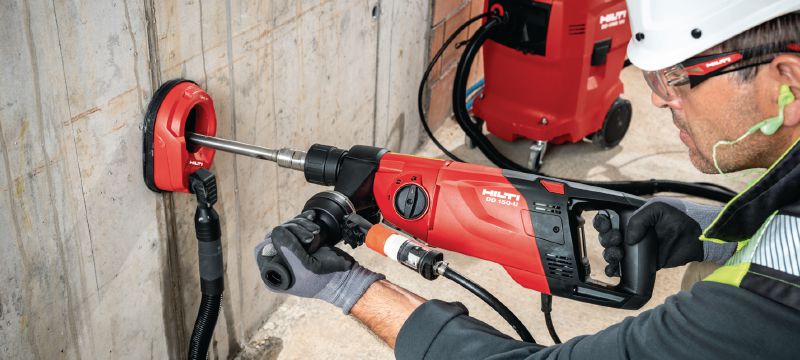 Image 5 of 12: Corona DD 150-U Versátil máquina de taladro con diamante para tareas manuales o con columna de taladro de orificios de 8-162 mm (5/16 - 6-3/8) de diámetro Aplicaciones 1