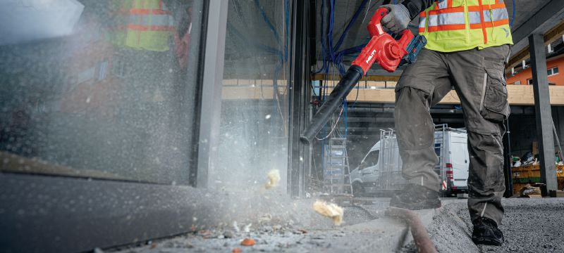 Soplador a batería NBL 4-22 - Sopladores para el lugar de trabajo - Hilti  Chile