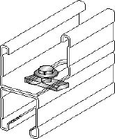 Conector de carril MQZ-F Conector de carril galvanizado en caliente (HDG) para la creación de carriles dobles