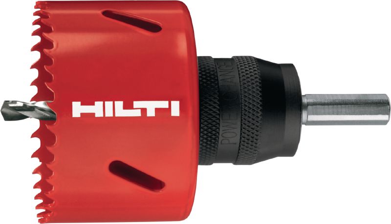 Broca corona universal HS-MU Broca corona bimetálica para cortar orificios de 14-152 mm de diámetro en varios materiales