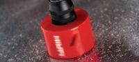 Broca corona universal HS-MU Broca corona bimetálica para cortar orificios de 14-152 mm de diámetro en varios materiales Aplicaciones 1