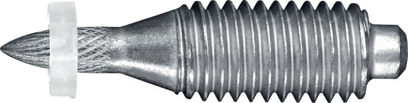 Pernos roscados X-EM8H P8 Perno roscado de acero al carbono para el uso con herramientas de fijación directa con pólvora en acero (arandela de 8 mm) solo en interior
