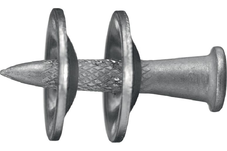 Fijadores de conductos para cubiertas metálicas X-ENP2K MX (en peine) Clavos en tiras para la fijación de cubiertas metálicas a estructuras de acero ligeras con clavadoras de fijación directa con pólvora