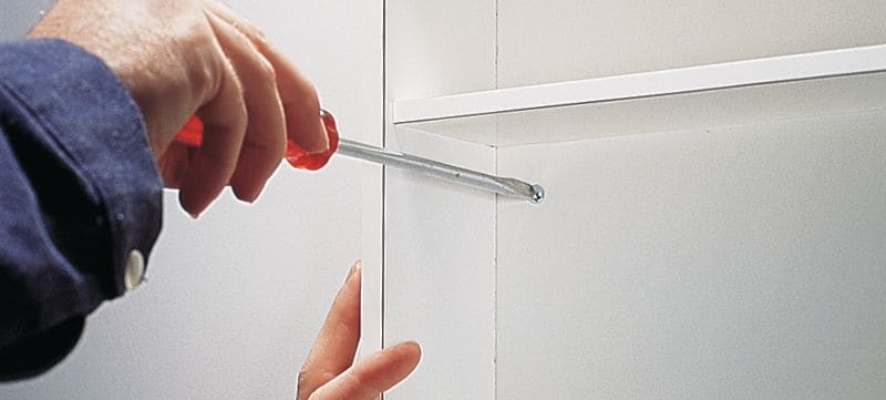 HUD-1 Taco de pared de plástico Tacos de pared de plástico universales económicos para una fijación ligera a paredes huecas y sólidas Aplicaciones 1