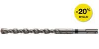 Broca para taladro con percusión métrica TE-C (SDS Plus) Broca para taladro con percusión SDS Plus (TE-C) de alta calidad con hélice de 2 ranuras para perforar agujeros de anclaje en hormigón