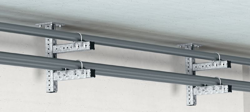 MIA-EC Tapa de viga que permite cubrir de manera segura y exacta de las vigas MI y MIQ Aplicaciones 1