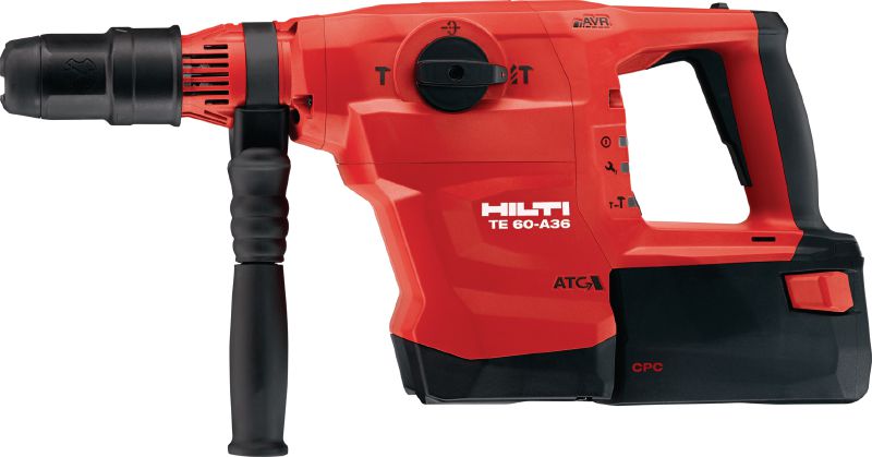 Martillo perforador a batería TE 60-A36 - Martillos perforadores a batería  SDS Max - Hilti Chile