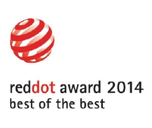                Este producto ha recibido el premio Red Dot al mejor diseño "Best of the Best".            